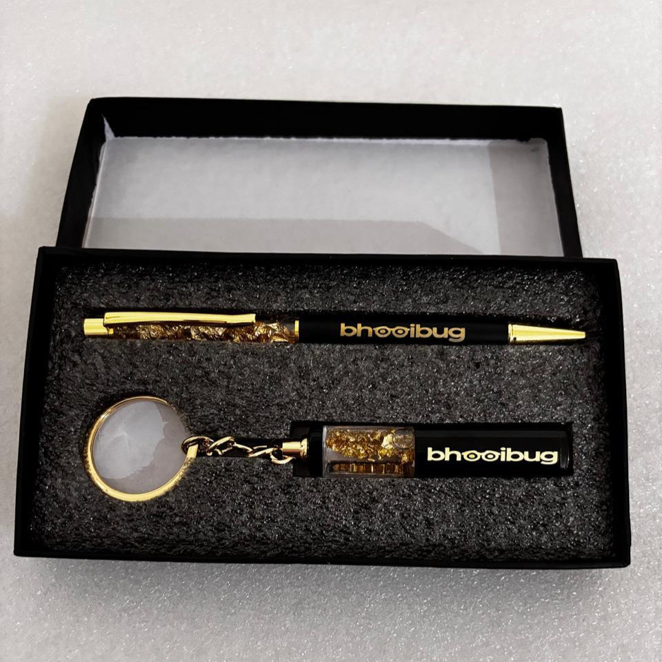 Jari Pen and Keychain Set