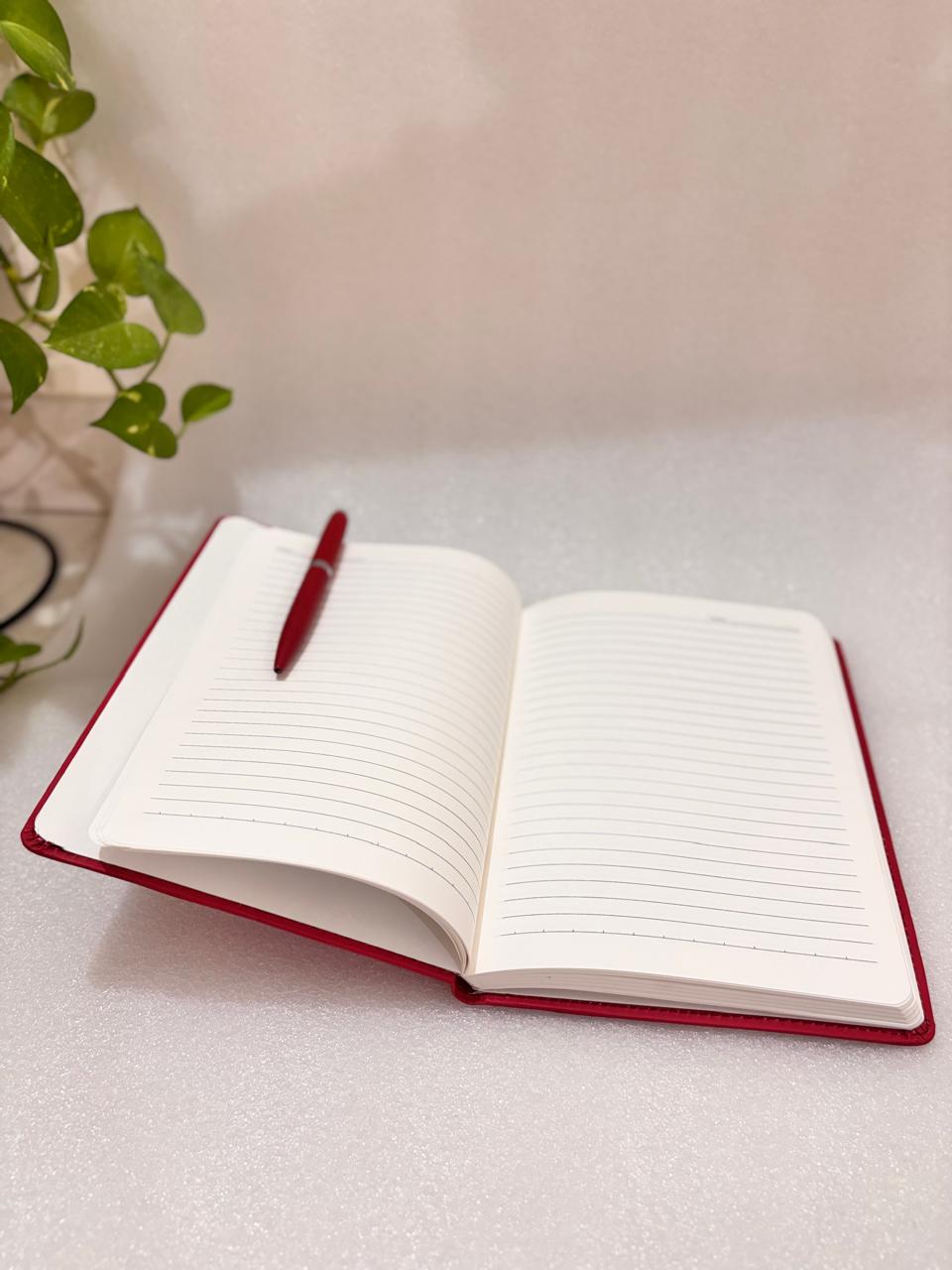 MonoRed Diary and Pen Combo