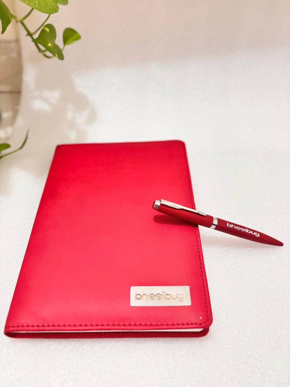 MonoRed Diary and Pen Combo