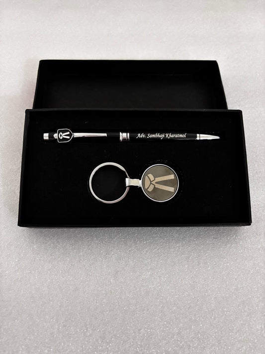 Customised Advocate Pen and Keychain Set