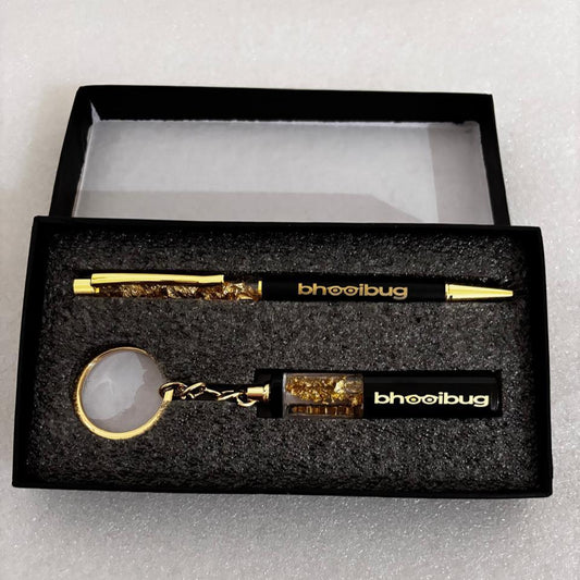 Jari Pen and Keychain Set