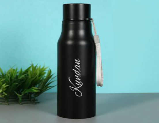 Stainless Steel Bottle 500ml (Black)