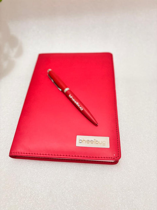 MonoRed Diary and Pen Combo