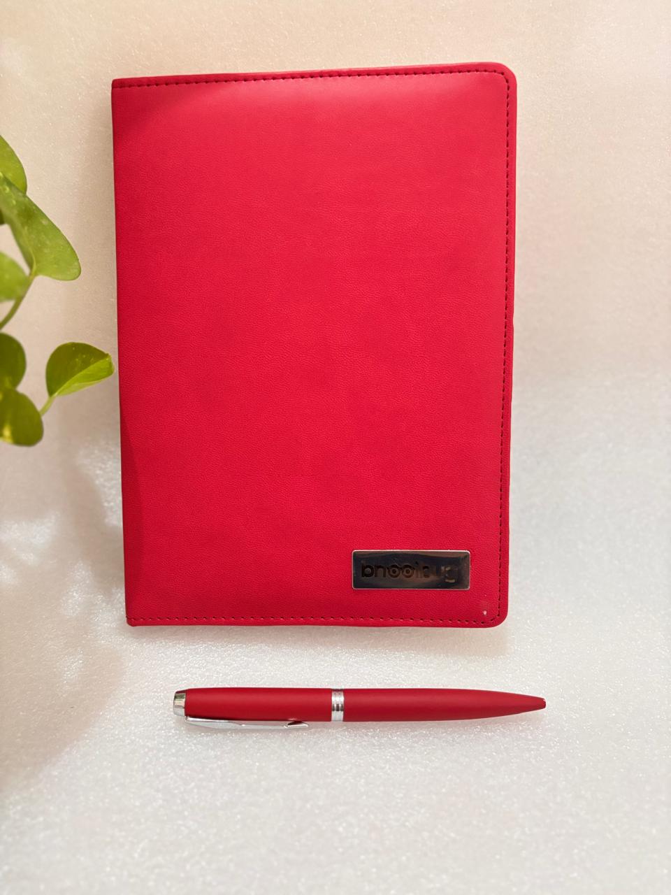 MonoRed Diary and Pen Combo